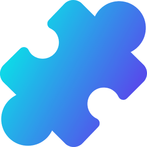 Module Puzzle 1 Icon from Core Gradient - Free Set