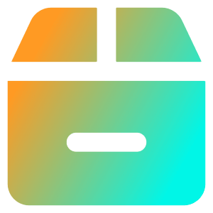 Shipment Remove Icon from Core Gradient - Free Set