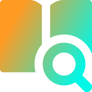 Definition Search Book Icon from Core Gradient - Free Set