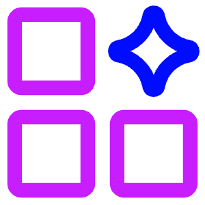 Ai Generate Variation Spark Icon from Core Neon - Free Set