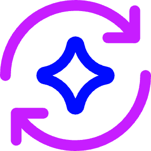 Ai Redo Spark Icon from Core Neon - Free Set