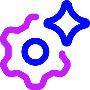 Ai Settings Spark Icon from Core Neon - Free Set