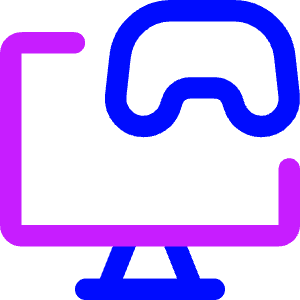 Desktop Game Icon from Core Neon - Free Set