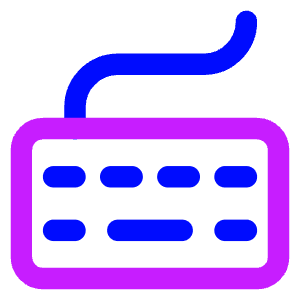 Keyboard Icon from Core Neon - Free Set