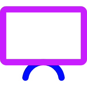 Screen 2 Icon from Core Neon - Free Set