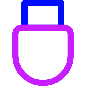 Usb Drive Icon from Core Neon - Free Set