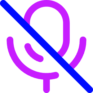 Voice Mail Off Icon from Core Neon - Free Set