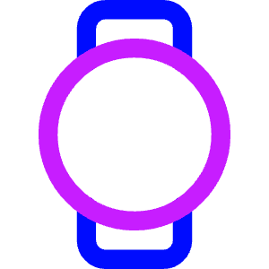 Watch 1 Icon from Core Neon - Free Set