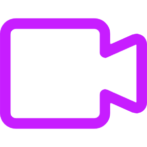 Webcam Video Icon from Core Neon - Free Set