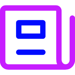 News Paper Icon from Core Neon - Free Set