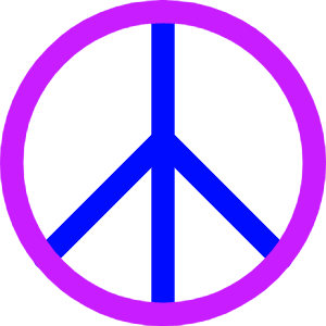 Peace Symbol Icon from Core Neon - Free Set