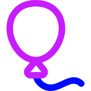 Balloon Icon from Core Neon - Free Set