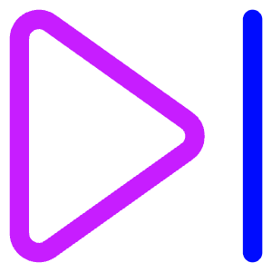 Button Next Icon from Core Neon - Free Set