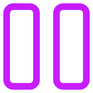 Button Pause 2 Icon from Core Neon - Free Set