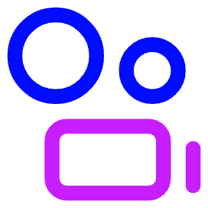 Camera Video Icon from Core Neon - Free Set