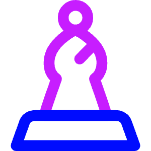 Chess Bishop Icon from Core Neon - Free Set