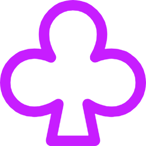 Clubs Symbol Icon from Core Neon - Free Set