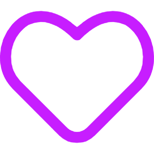 Hearts Symbol Icon from Core Neon - Free Set