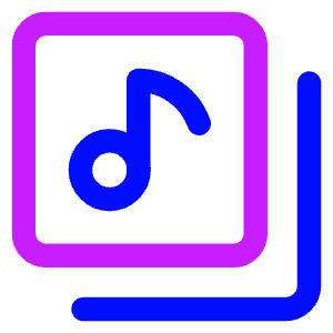 Play List 5 Icon from Core Neon - Free Set