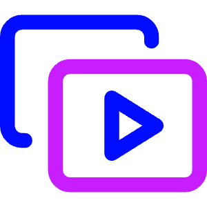 Play List 9 Icon from Core Neon - Free Set