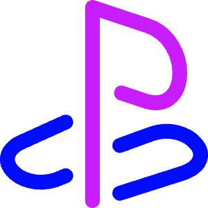Play Station Icon from Core Neon - Free Set