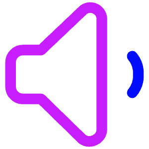 Volume Level Low Icon from Core Neon - Free Set