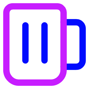 Beer Mug Icon from Core Neon - Free Set