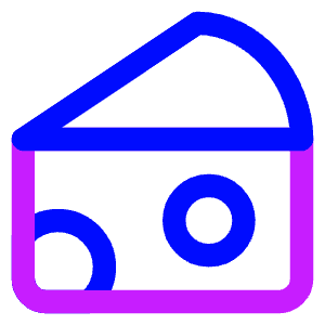 Cheese Icon from Core Neon - Free Set