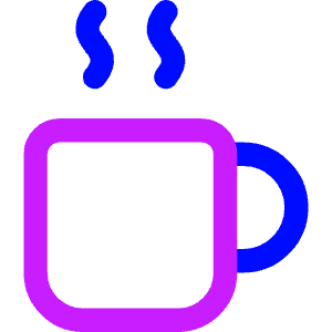Coffee Mug Icon from Core Neon - Free Set