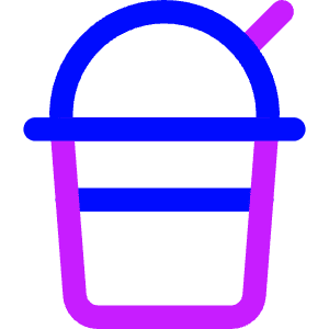 Milkshake Icon from Core Neon - Free Set