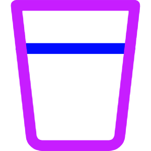 Water Glass Icon from Core Neon - Free Set