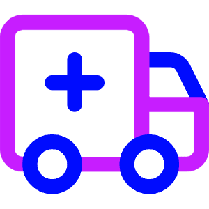 Ambulance Icon from Core Neon - Free Set