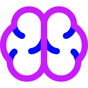 Brain Icon from Core Neon - Free Set