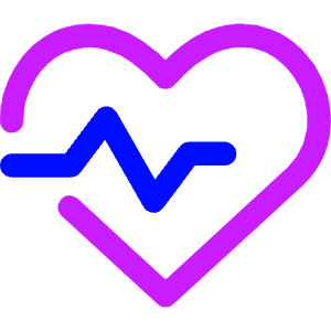 Heart Rate Icon from Core Neon - Free Set