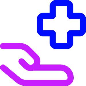 Insurance Hand 1 Icon from Core Neon - Free Set