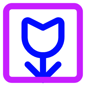 Flower Icon from Core Neon - Free Set