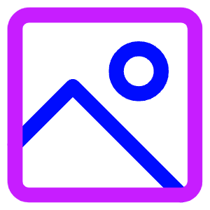 Landscape 2 Icon from Core Neon - Free Set