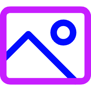 Orientation Landscape Icon from Core Neon - Free Set