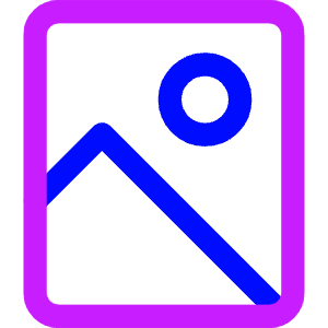 Orientation Portrait Icon from Core Neon - Free Set