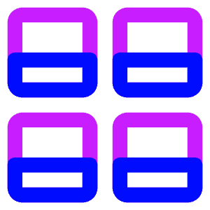 Polaroid Four Icon from Core Neon - Free Set