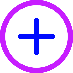 Add Circle Icon from Core Neon - Free Set