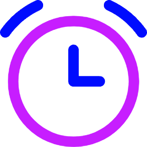 Alarm Clock Icon from Core Neon - Free Set