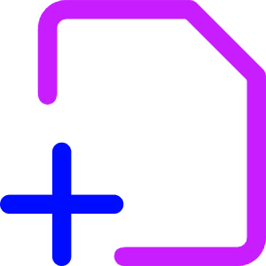 File Add Alternate Icon from Core Neon - Free Set
