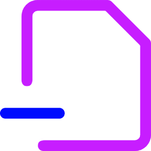 File Remove Alternate Icon from Core Neon - Free Set
