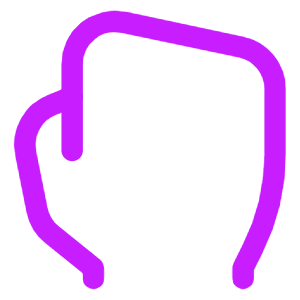 Hand Grab Icon from Core Neon - Free Set