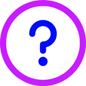 Help Question 1 Icon from Core Neon - Free Set