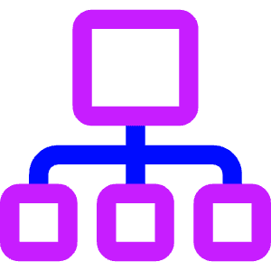 Hierarchy 14 Icon from Core Neon - Free Set