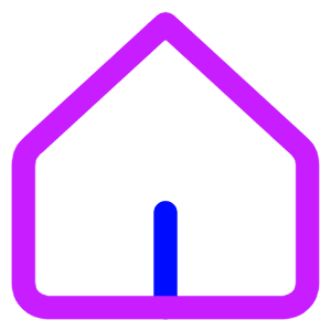 Home 3 Icon from Core Neon - Free Set