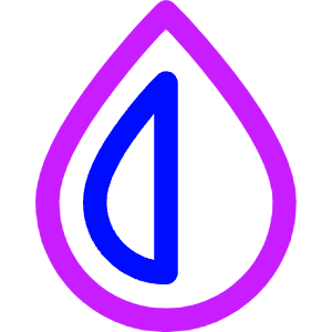 Image Saturation Vertical Icon from Core Neon - Free Set