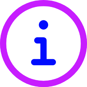 Information Circle Icon from Core Neon - Free Set